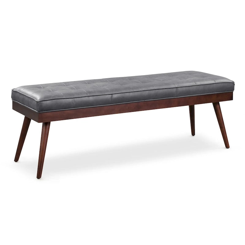 Panca Luca Poly & Bark - Vera pelle italiana pieno fiore