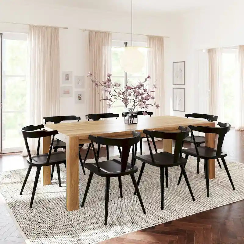 Sedia da pranzo Enzo Poly & Bark - Legno massello di rovere
