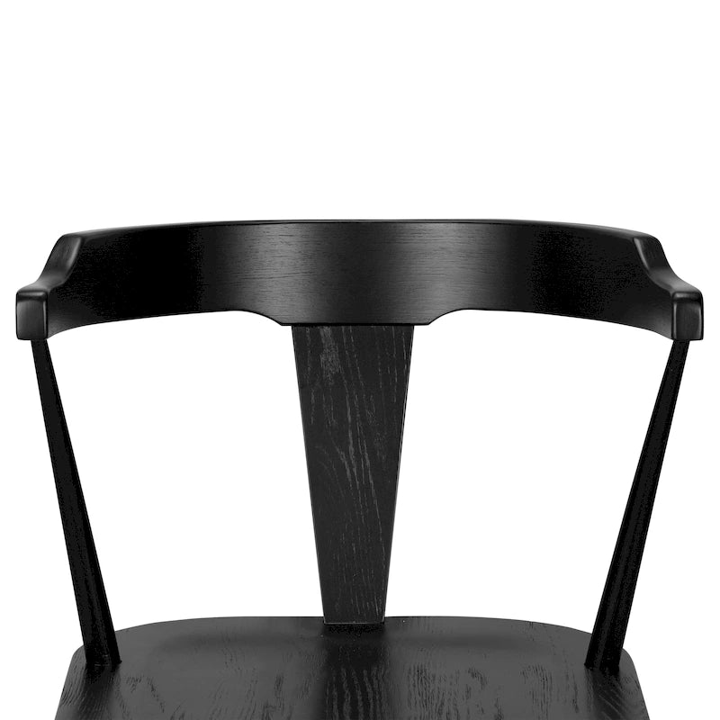 Sedia da pranzo Enzo Poly & Bark - Legno massello di rovere