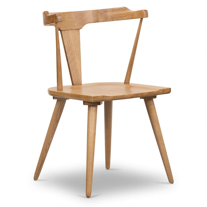 Sedia da pranzo Enzo Poly & Bark - Legno massello di rovere