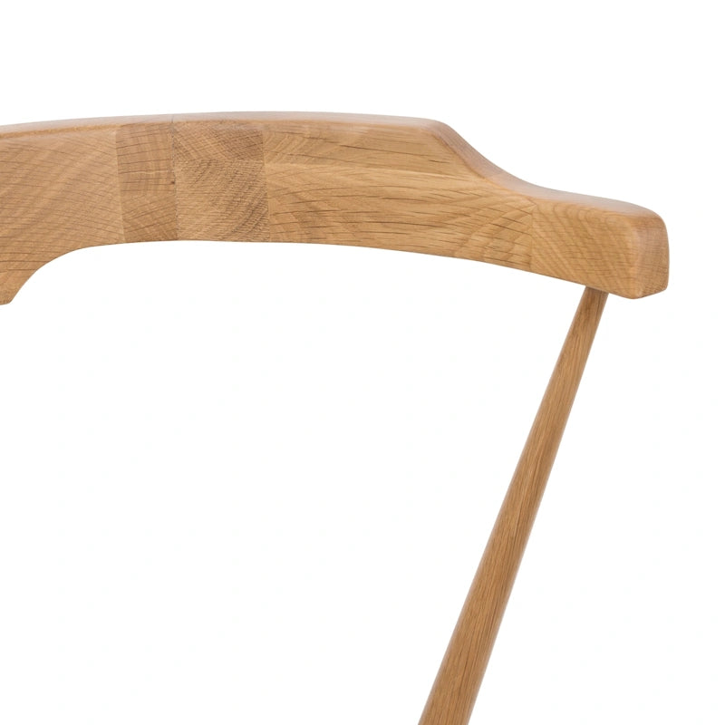 Sedia da pranzo Enzo Poly & Bark - Legno massello di rovere