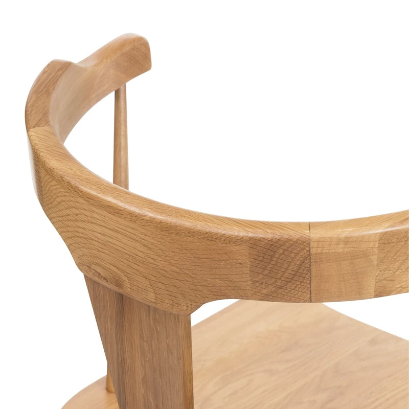 Sedia da pranzo Enzo Poly & Bark - Legno massello di rovere