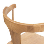 Sedia da pranzo Enzo Poly & Bark - Legno massello di rovere