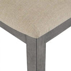 Chaises de salle à manger Eleanor en lin beige et rotin (lot de 2) par iNSPIRE Q Classic