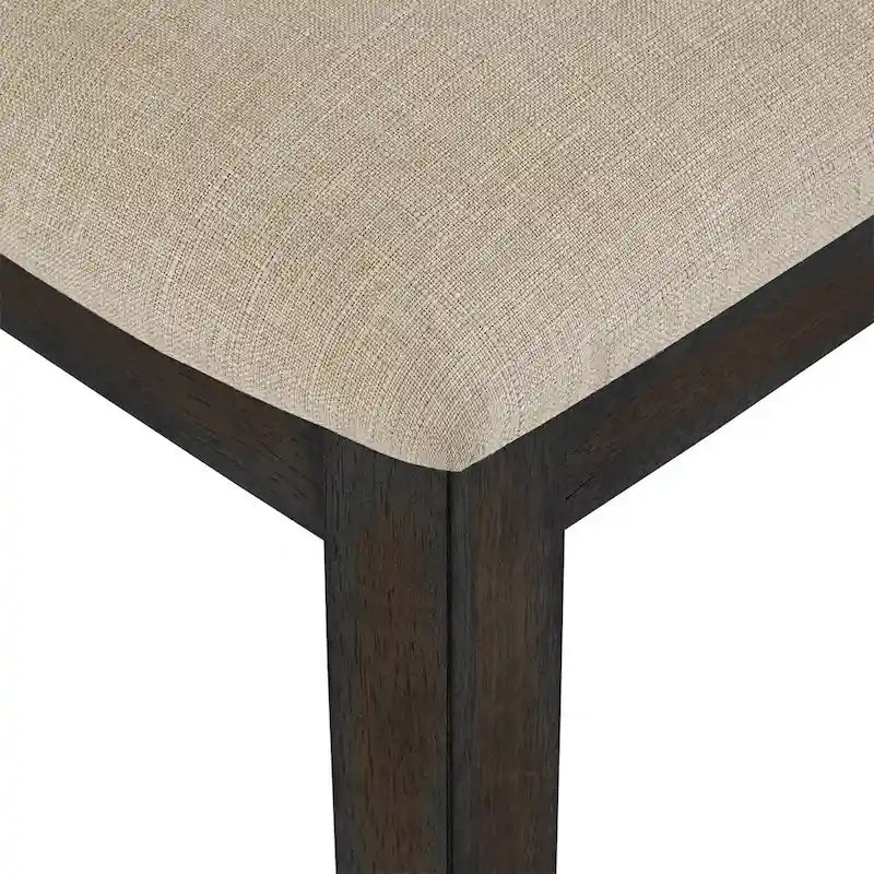 Chaises de salle à manger Eleanor en lin beige et rotin (lot de 2) par iNSPIRE Q Classic