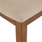 Chaises de salle à manger Eleanor en lin beige et rotin (lot de 2) par iNSPIRE Q Classic