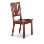 Set da pranzo East West Furniture Composto da un tavolo da pranzo rettangolare e sedie da pranzo con una panca (Opzioni di tipo di seduta della sedia)