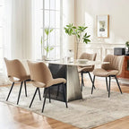 Chaises de cuisine modernes pour salle à manger, lot de 2, supportent jusqu'à 136 kg