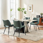 Chaises de cuisine modernes pour salle à manger, lot de 2, supportent jusqu'à 136 kg