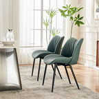 Chaises de cuisine modernes pour salle à manger, lot de 2, supportent jusqu'à 136 kg