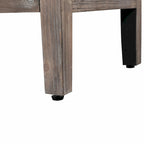 Credenza a Fiori Intagliati Stile Antico con Cassetti e Ante