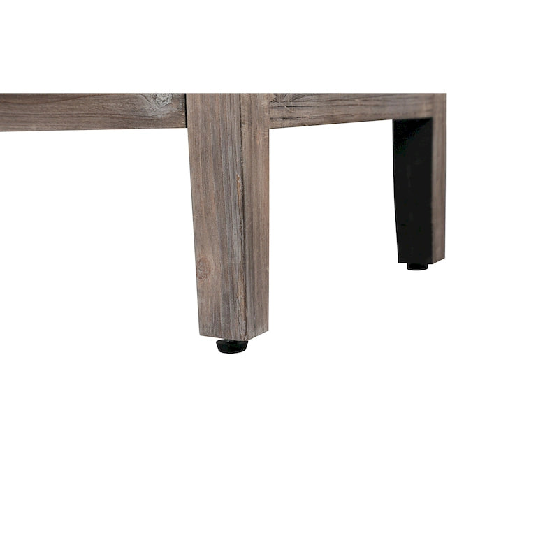 Credenza a Fiori Intagliati Stile Antico con Cassetti e Ante