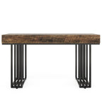 Table console de 55 pouces pour entrée
