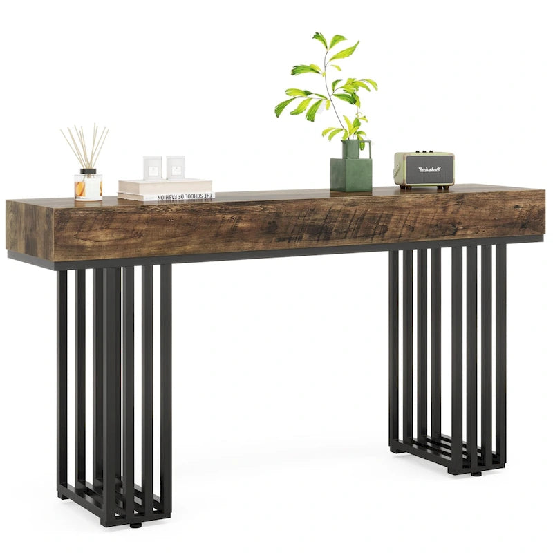 Table console de 55 pouces pour entrée