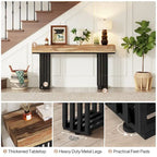 Table console de 55 pouces pour entrée