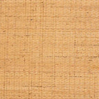 Tavolino da caffè Louis moderno bohémien bali & pari in rattan naturale marrone