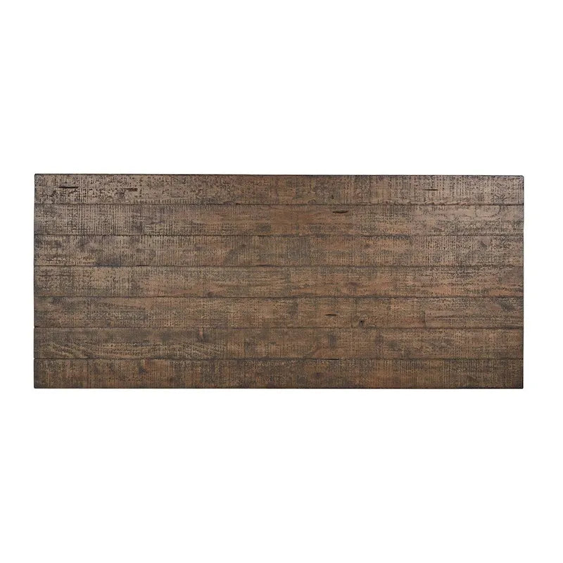 Tavolo da pranzo Blake in legno di recupero e cemento di iNSPIRE Q Artisan - Marrone