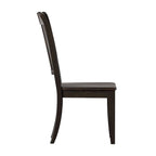 Sedie da pranzo in legno con schienale a pioli Eleanor (set da 2) di iNSPIRE Q Classic