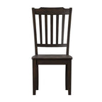 Sedie da pranzo in legno con schienale a pioli Eleanor (set da 2) di iNSPIRE Q Classic