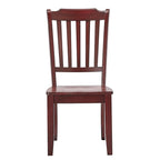 Sedie da pranzo in legno con schienale a pioli Eleanor (set da 2) di iNSPIRE Q Classic