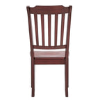 Sedie da pranzo in legno con schienale a pioli Eleanor (set da 2) di iNSPIRE Q Classic