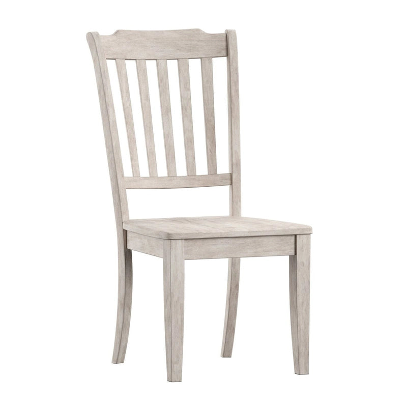 Sedie da pranzo in legno con schienale a pioli Eleanor (set da 2) di iNSPIRE Q Classic