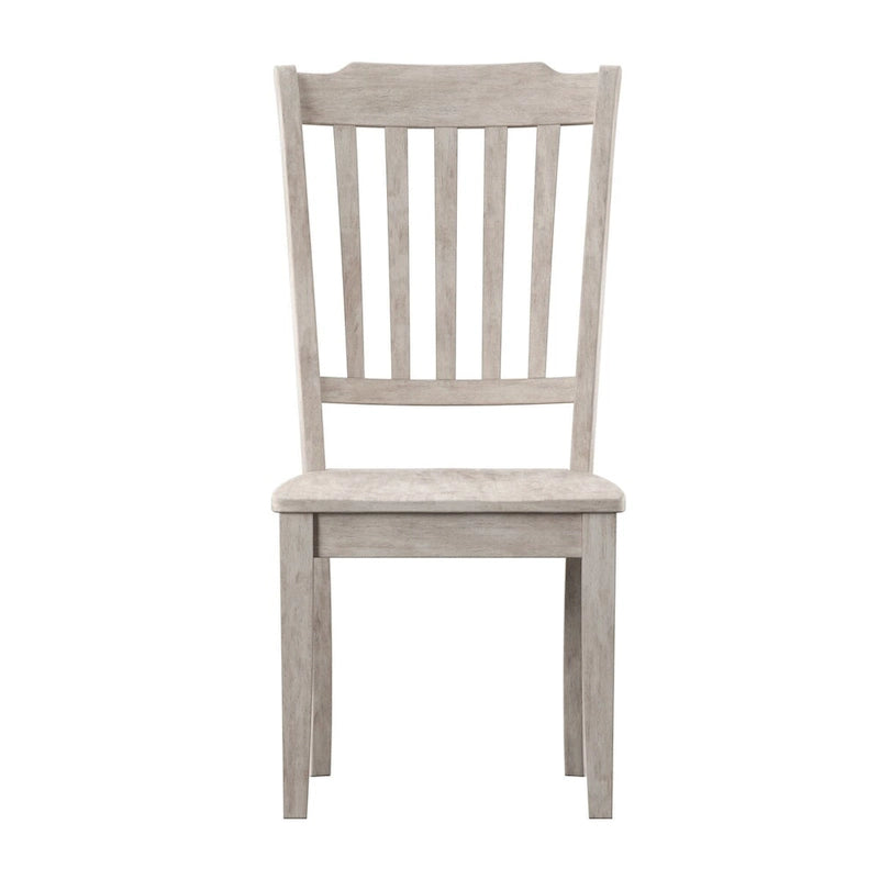 Sedie da pranzo in legno con schienale a pioli Eleanor (set da 2) di iNSPIRE Q Classic