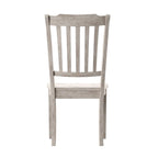 Sedie da pranzo in legno con schienale a pioli Eleanor (set da 2) di iNSPIRE Q Classic