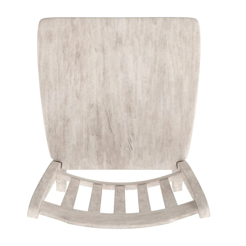 Sedie da pranzo in legno con schienale a pioli Eleanor (set da 2) di iNSPIRE Q Classic
