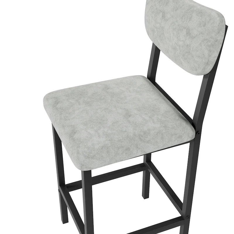 Ensemble bar de salle à manger 3 pièces avec 2 chaises