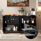 Madia da Cucina Buffet Mobiletto Caffè Credenza Tavolo da Servizio