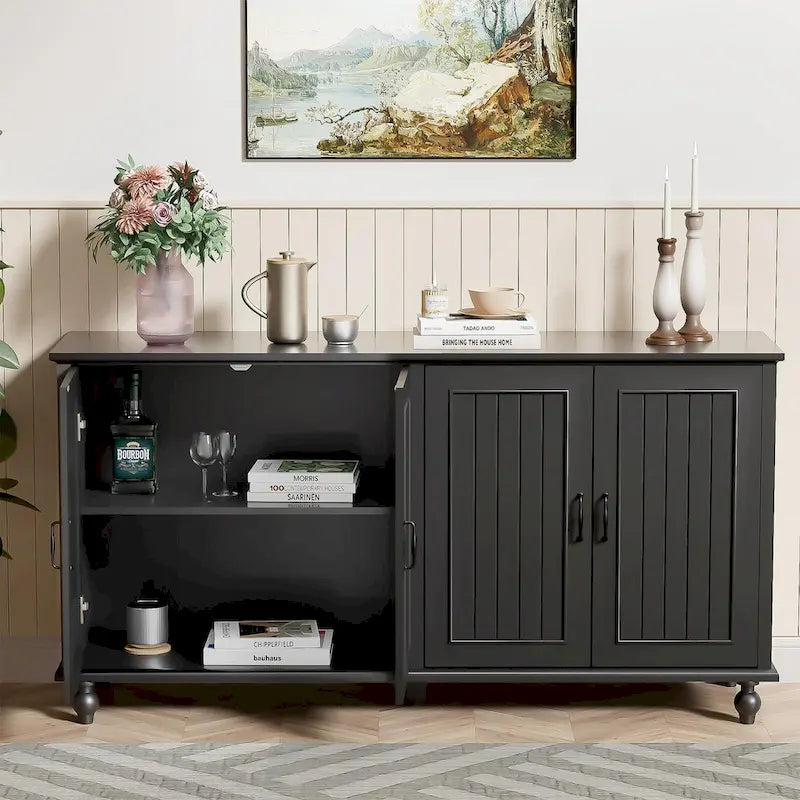 Madia da Cucina Buffet Mobiletto Caffè Credenza Tavolo da Servizio