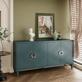 Esclusiva credenza a 4 ante con gambe in pino