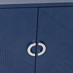 Esclusiva credenza a 4 ante con gambe in pino