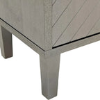 Esclusiva credenza a 4 ante con gambe in pino