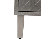 Esclusiva credenza a 4 ante con gambe in pino