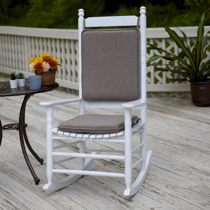 Ensemble de coussins pour fauteuil à bascule d'intérieur/extérieur Solarium
