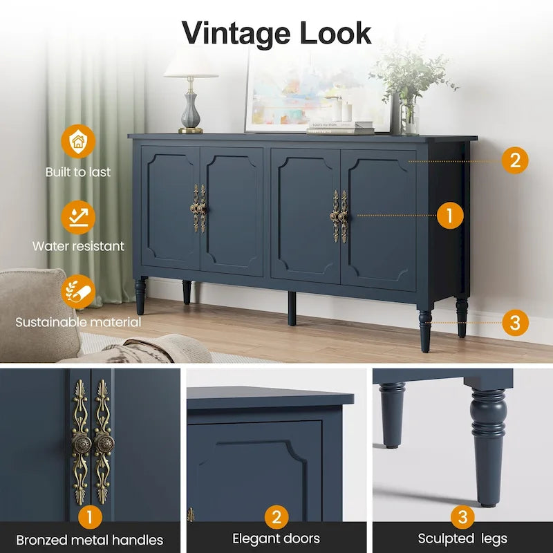 Mobile credenza Accent da 58 con 4 ante