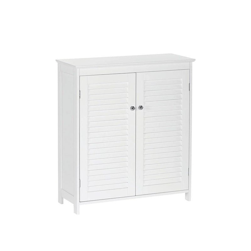 RiverRidge Ellsworth Mobile bagno e lavanderia con ante e ripiani regolabili - Bianco