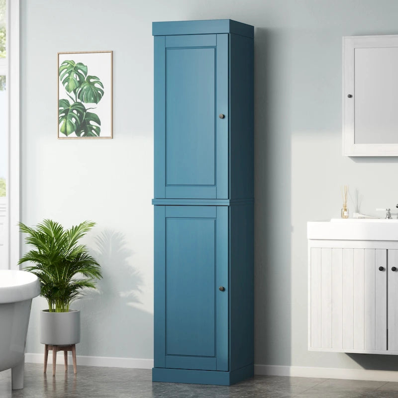 Meuble sous-vasque 100 % bois massif 42 cm avec portes en option par Palace Imports