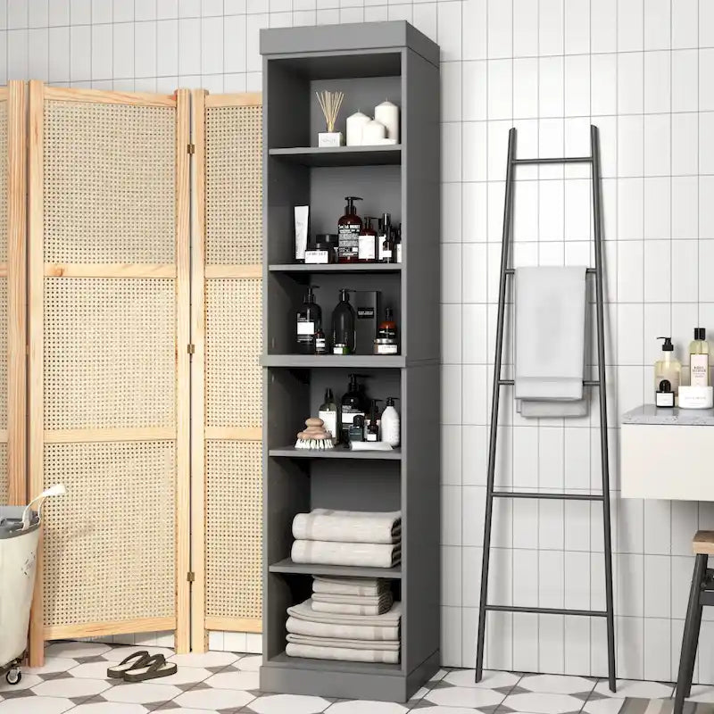 Meuble sous-vasque 100 % bois massif 42 cm avec portes en option par Palace Imports