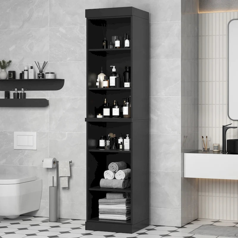Meuble sous-vasque 100 % bois massif 42 cm avec portes en option par Palace Imports