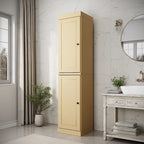 Mobiletto da bagno 16,5" in legno massello al 100% con ante opzionali di Palace Imports
