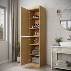 Mobiletto da bagno 16,5" in legno massello al 100% con ante opzionali di Palace Imports