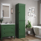 Mobiletto da bagno 16,5" in legno massello al 100% con ante opzionali di Palace Imports