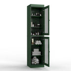 Mobiletto da bagno 16,5" in legno massello al 100% con ante opzionali di Palace Imports