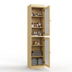Mobiletto da bagno 16,5" in legno massello al 100% con ante opzionali di Palace Imports