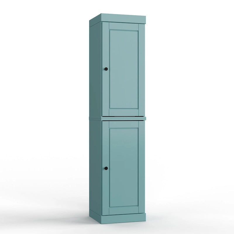 Mobiletto da bagno 16,5" in legno massello al 100% con ante opzionali di Palace Imports