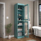 Mobiletto da bagno 16,5" in legno massello al 100% con ante opzionali di Palace Imports