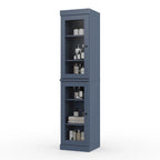 Mobiletto da bagno 16,5" in legno massello al 100% con ante opzionali di Palace Imports